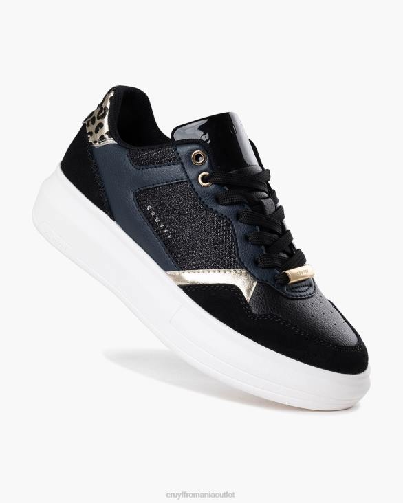 ro Cruyff curte de ritm negru/albastru ZBZ01307 femei adidași