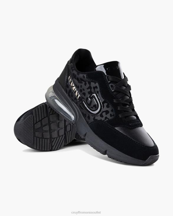 ro Cruyff fulger de diamant negru ZBZ0993 femei adidași