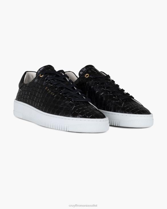 ro Cruyff joan piele croco negru ZBZ01059 femei adidași