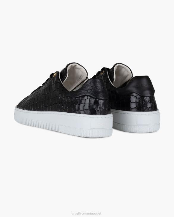 ro Cruyff joan piele croco negru ZBZ01059 femei adidași