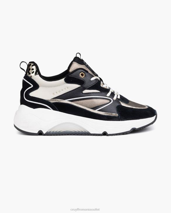 ro Cruyff madina bold negru/maro ZBZ01044 femei adidași