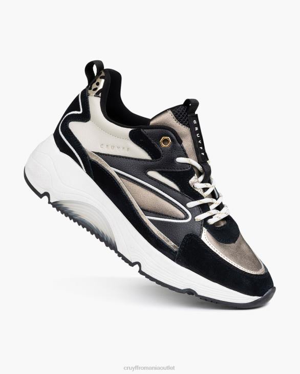 ro Cruyff madina bold negru/maro ZBZ01044 femei adidași