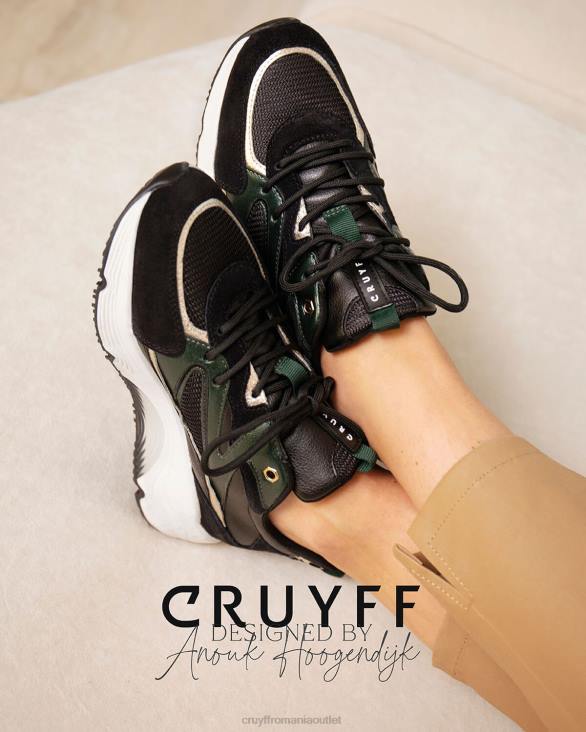 ro Cruyff madina bold negru/verde ZBZ01035 femei adidași