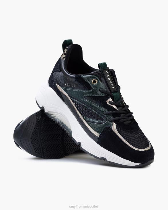 ro Cruyff madina bold negru/verde ZBZ01035 femei adidași