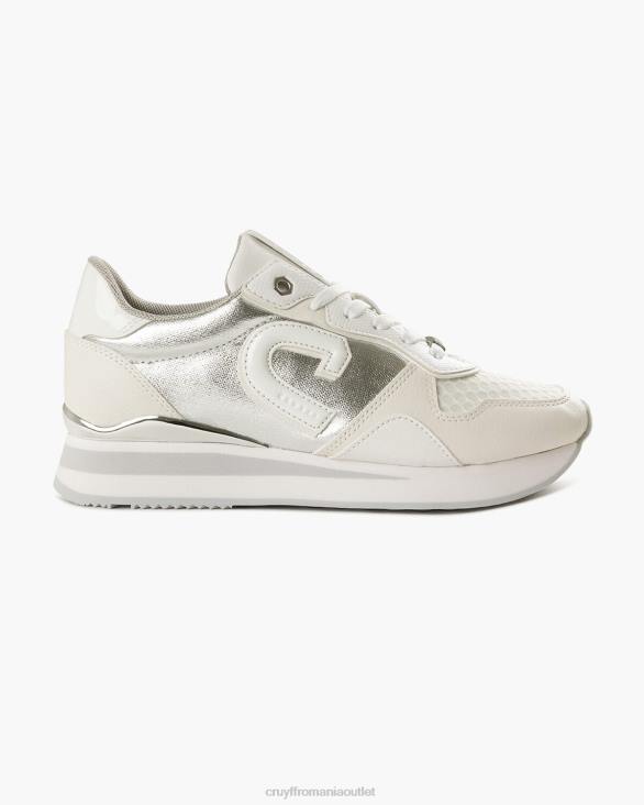 ro Cruyff parkrunner lux alb/argintiu ZBZ0975 femei adidași
