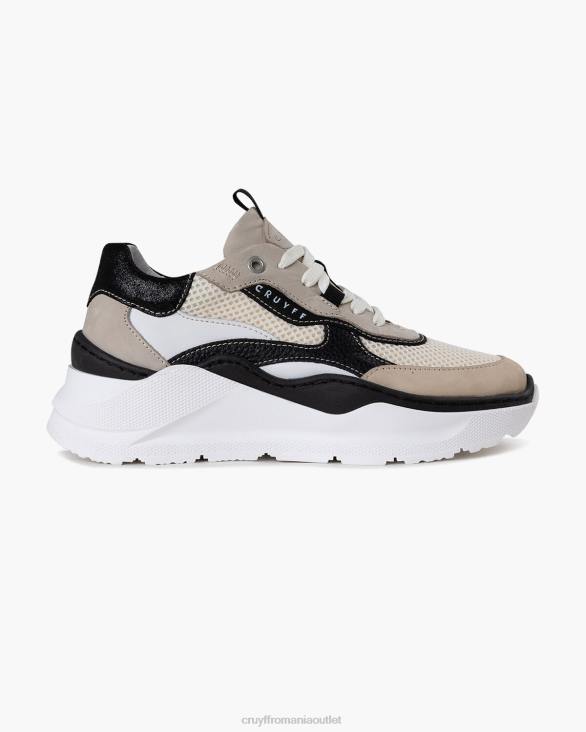 ro Cruyff roana bold alb negru ZBZ01052 femei adidași