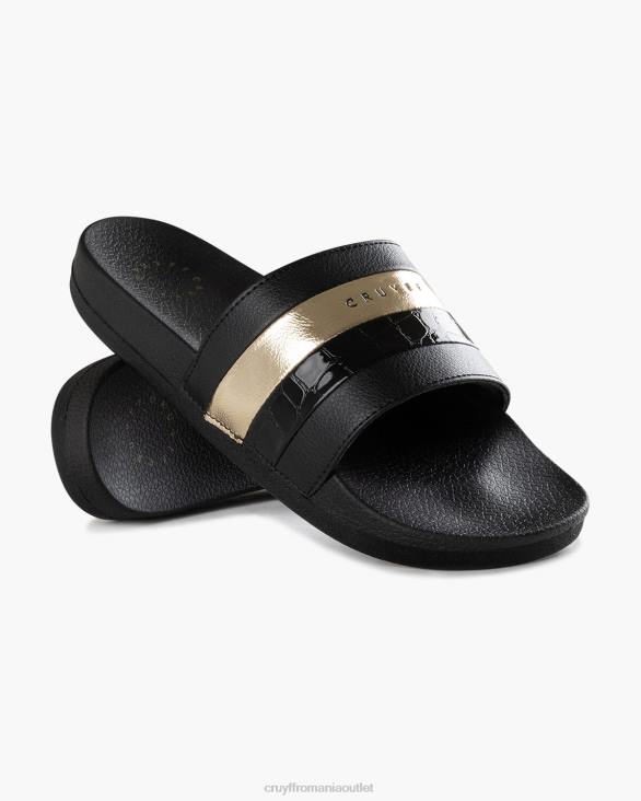 ro Cruyff aqua copa bcn negru/auriu ZBZ0947 femei diapozitive