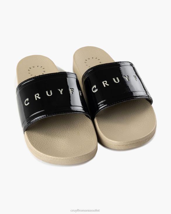 ro Cruyff aqua copa plaja negru/auriu ZBZ0978 femei diapozitive