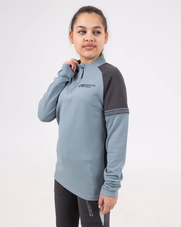 ro Cruyff costum de alunecare albastru gri ZBZ01117 Junior costume