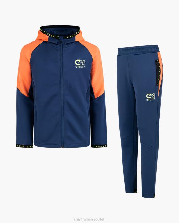 ro Cruyff costum de arătare bleumarin/portocaliu ZBZ01187 Junior costume