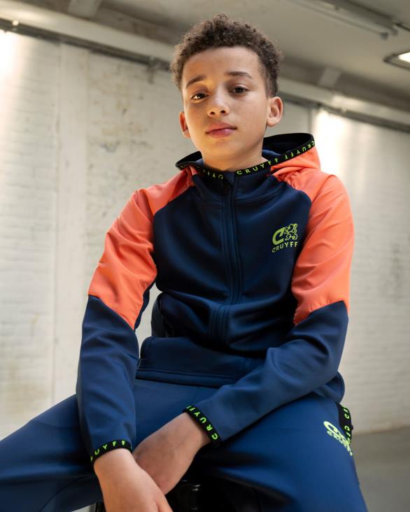 ro Cruyff costum de arătare bleumarin/portocaliu ZBZ01187 Junior costume