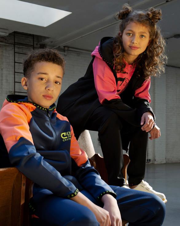 ro Cruyff costum de arătare bleumarin/portocaliu ZBZ01187 Junior costume