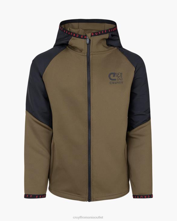 ro Cruyff costum de arătare verde/negru ZBZ01186 Junior costume