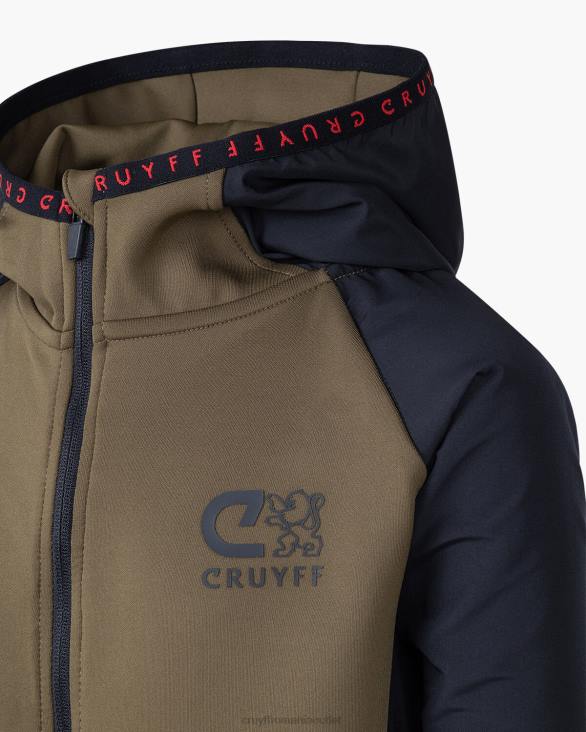 ro Cruyff costum de arătare verde/negru ZBZ01186 Junior costume