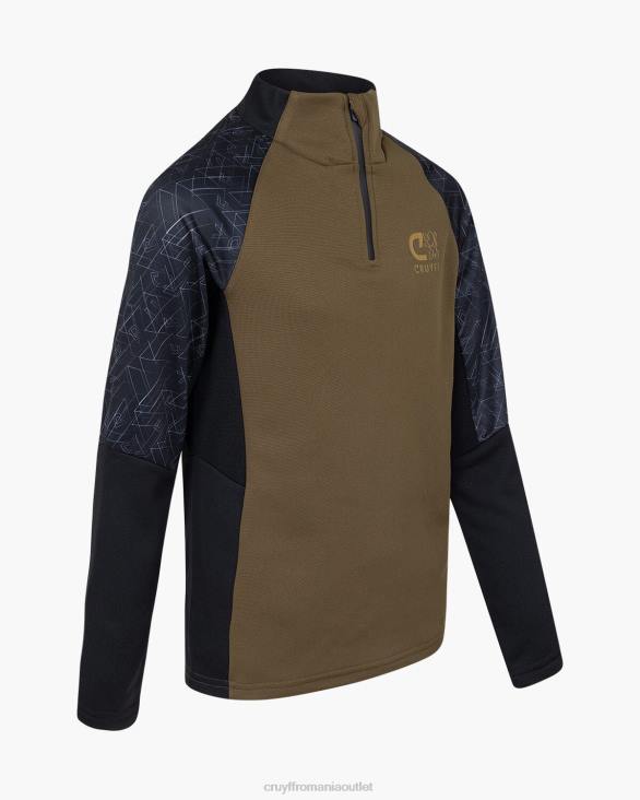 ro Cruyff costum de colț verde/negru ZBZ01199 Junior costume