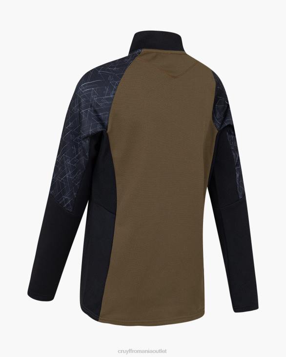 ro Cruyff costum de colț verde/negru ZBZ01199 Junior costume