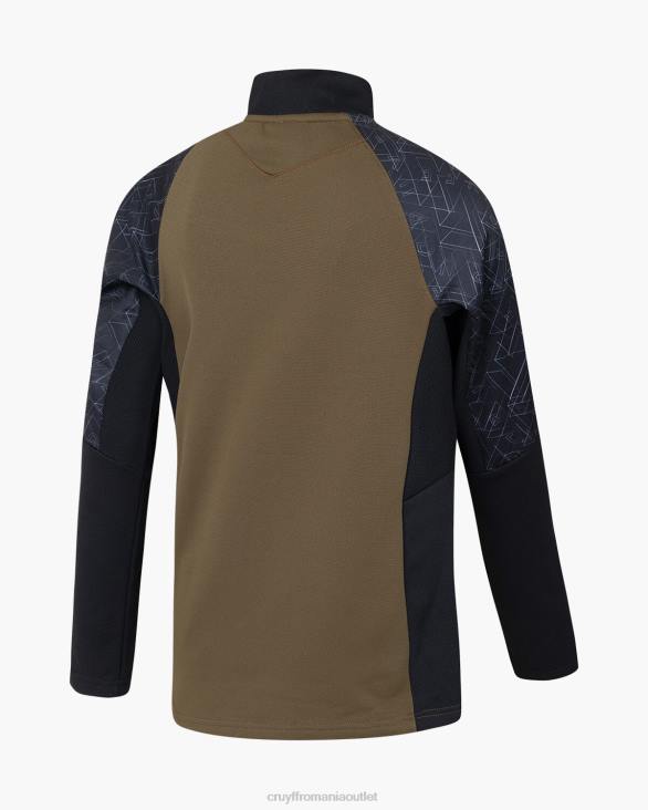 ro Cruyff costum de colț verde/negru ZBZ01199 Junior costume