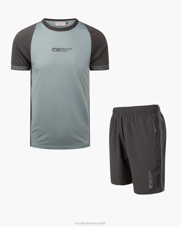 ro Cruyff costum de copite albastru gri ZBZ01099 Junior costume