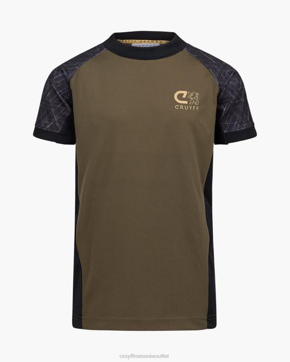 ro Cruyff costum de sprint verde/negru ZBZ01193 Junior costume