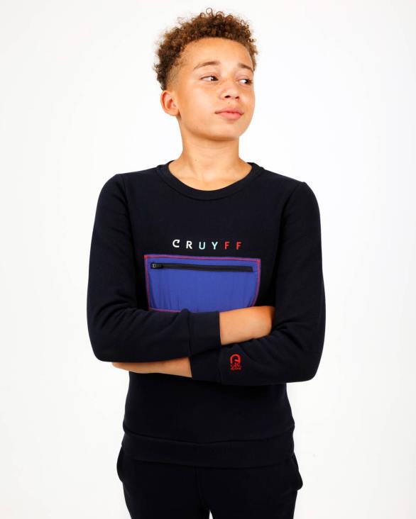 ro Cruyff costum de tuns cu decolteu albastru marin ZBZ01157 Junior costume