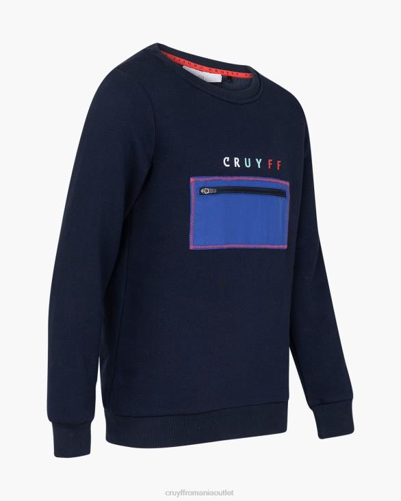 ro Cruyff costum de tuns cu decolteu albastru marin ZBZ01157 Junior costume