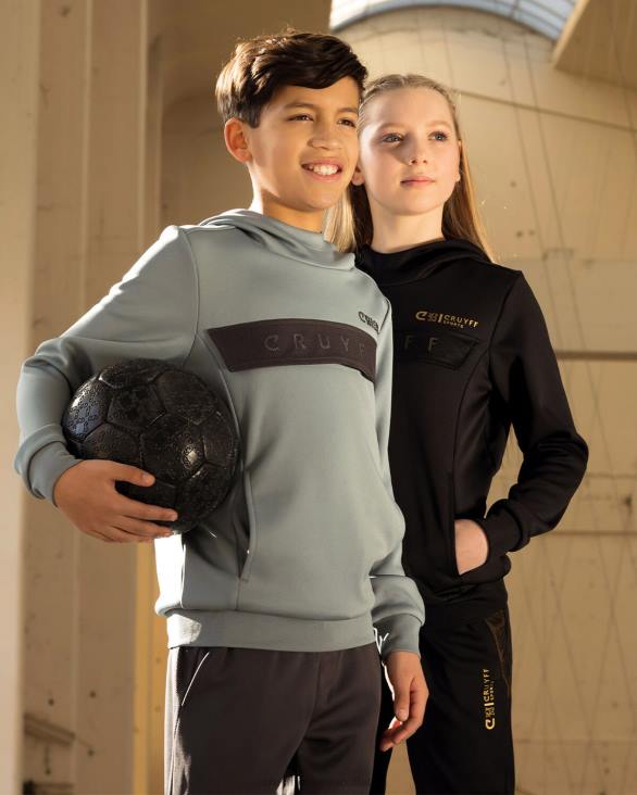 ro Cruyff costum de urlator albastru gri ZBZ01091 Junior costume