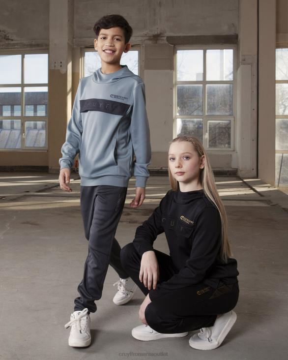 ro Cruyff costum de urlator albastru gri ZBZ01091 Junior costume