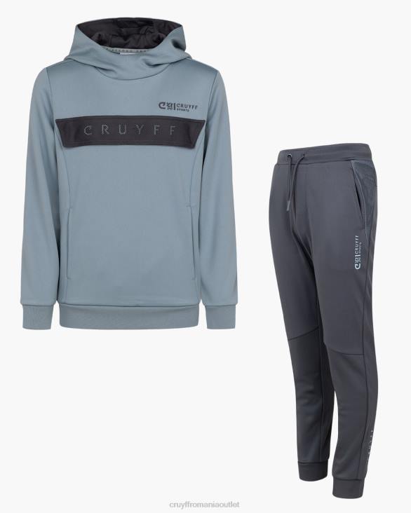 ro Cruyff costum de urlator albastru gri ZBZ01091 Junior costume