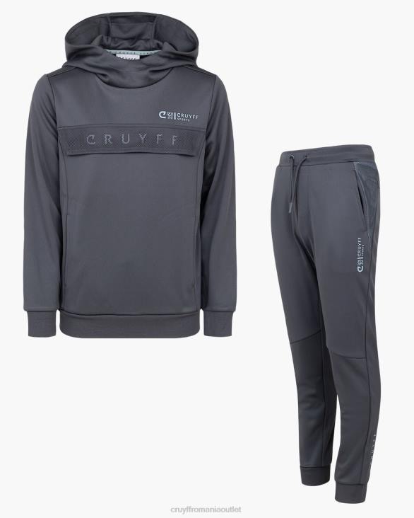 ro Cruyff costum de urlator gri inchis ZBZ01088 Junior costume