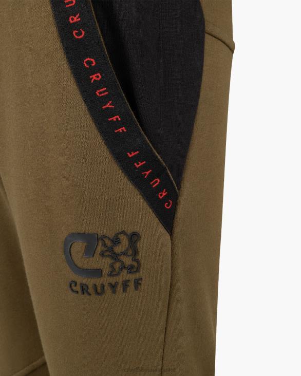 ro Cruyff costum despicat verde/rosu ZBZ01196 Junior costume