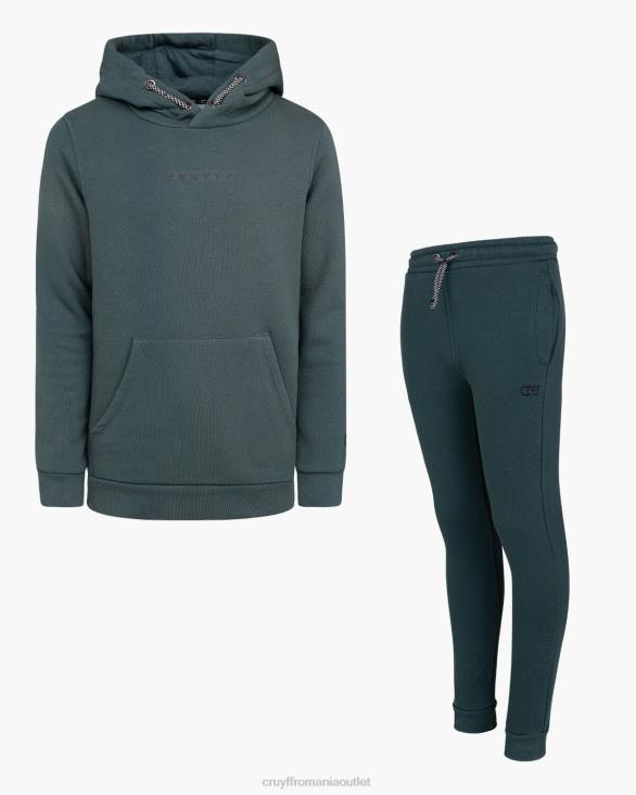 ro Cruyff costum joaquim verde inchis ZBZ01180 Junior costume