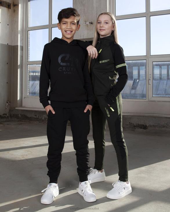 ro Cruyff costum mic verde armată ZBZ01093 Junior costume