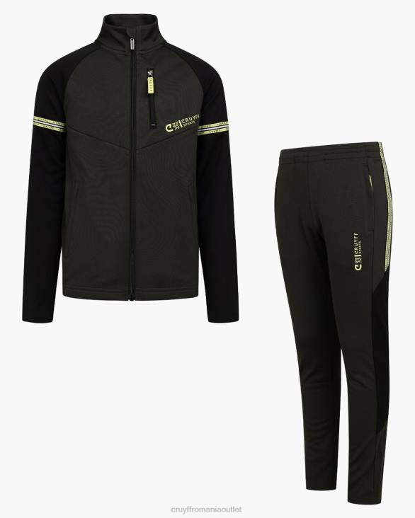 ro Cruyff costum mic verde armată ZBZ01093 Junior costume