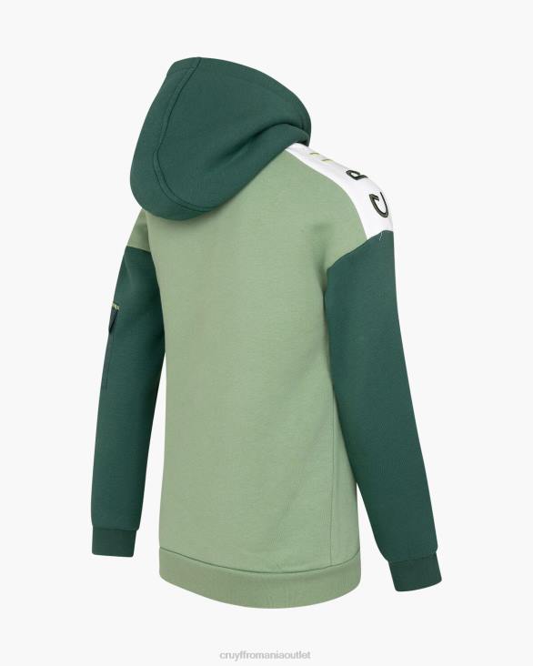 ro Cruyff glugă pentru costum de tuns verde ZBZ01163 Junior costume