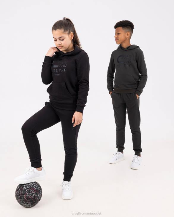 ro Cruyff se potrivește negru ZBZ01120 Junior costume