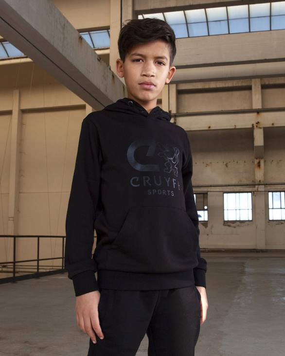 ro Cruyff se potrivește negru ZBZ01120 Junior costume