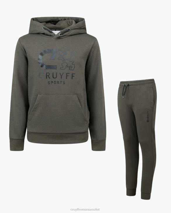 ro Cruyff se potrivește verde armată ZBZ01101 Junior costume