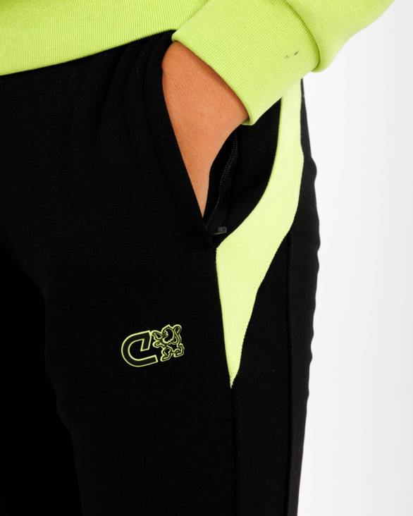 ro Cruyff se potrivește verde/negru ZBZ01143 Junior costume