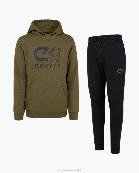 ro Cruyff se potrivește verde/negru ZBZ01184 Junior costume