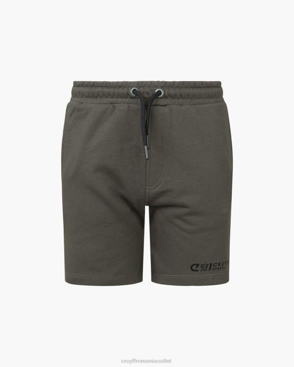 ro Cruyff booster scurt verde armată ZBZ01081 Junior pantaloni scurti