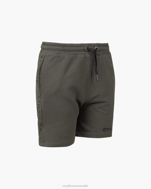 ro Cruyff booster scurt verde armată ZBZ01081 Junior pantaloni scurti