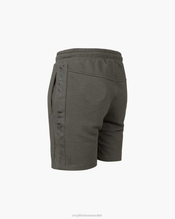 ro Cruyff booster scurt verde armată ZBZ01081 Junior pantaloni scurti