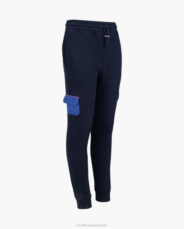 ro Cruyff pantaloni de tuns albastru marin ZBZ01174 Junior pantaloni