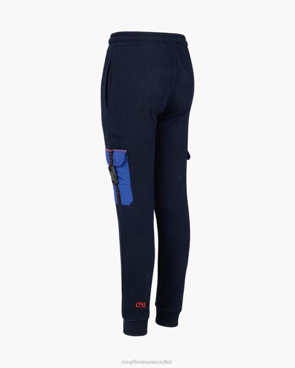 ro Cruyff pantaloni de tuns albastru marin ZBZ01174 Junior pantaloni