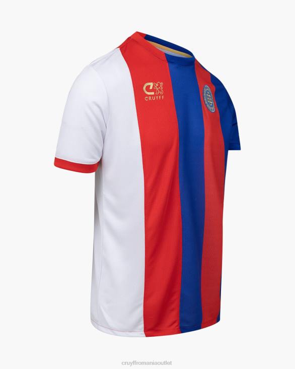 ro Cruyff X Blood In Blood Out 75 el flaco camasa alb roșu ZBZ0617 Junior tricou