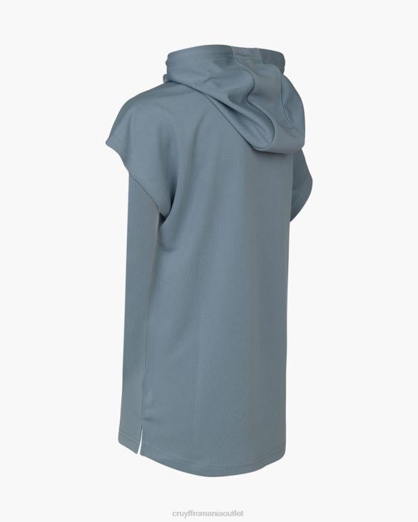 ro Cruyff box tee albastru ZBZ01109 Junior tricou