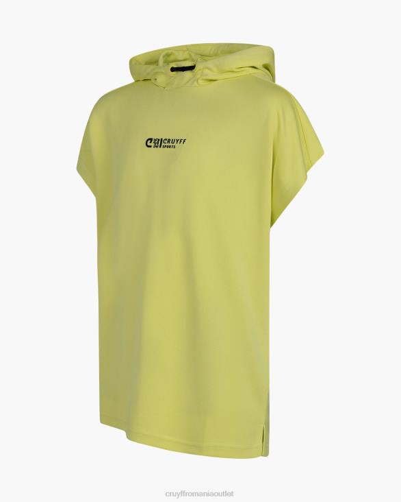 ro Cruyff box tee lămâie verde ZBZ01108 Junior tricou