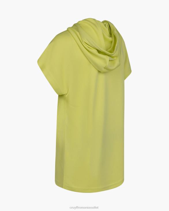 ro Cruyff box tee lămâie verde ZBZ01108 Junior tricou