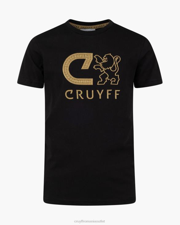 ro Cruyff tricou îndrăzneț negru ZBZ01130 Junior tricou
