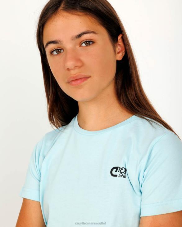 ro Cruyff tricou roan turcoaz ZBZ01138 Junior tricou